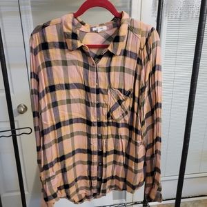 Maurice's plaid Button Up